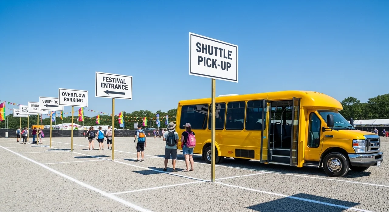 주차 및 무료 셔틀버스 이용 안내